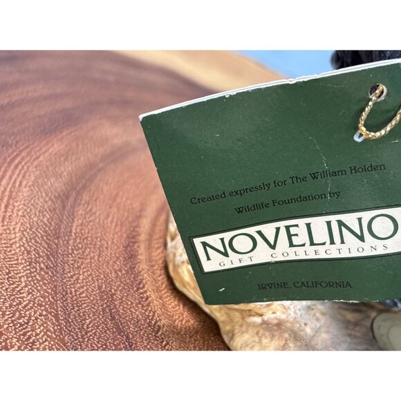 Limited Edition 1990 Novellino William Holden Wildlife Foundation Monkey Figurin - Picture 6 of 10